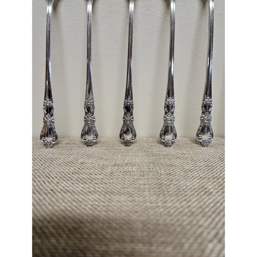 Rogers Bros 1847 Heritage IS 6 Teaspoons & 2 Dinner Spoons
